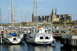 Yachthafen am Schloss Kronborg