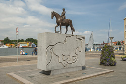 Ringrider Statue in Sonderburg