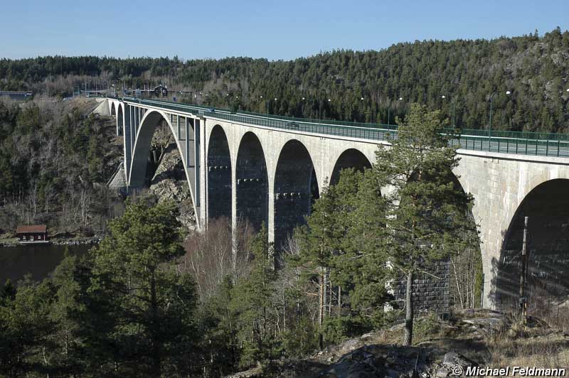 Alte Brücke über den Svinesund