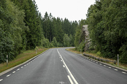 Landstrasse in Halland