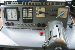 Inlandsbahn Führerstand