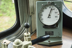 Inlandsbahn Geschwindigkeitsmesser