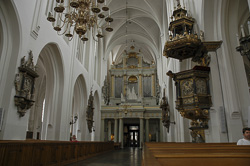 Innenraum der Petrikirche