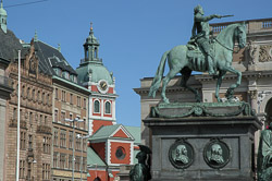Stockholm Adolfs-Gustav-Statue