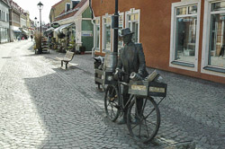 Fussgängerzone in Ulricehamn